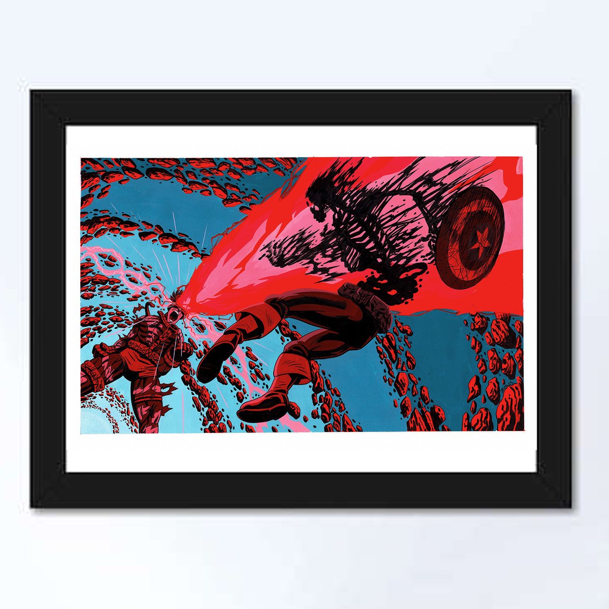 Made some cool prints of my super hero battles!
skudsprints.etsy.com