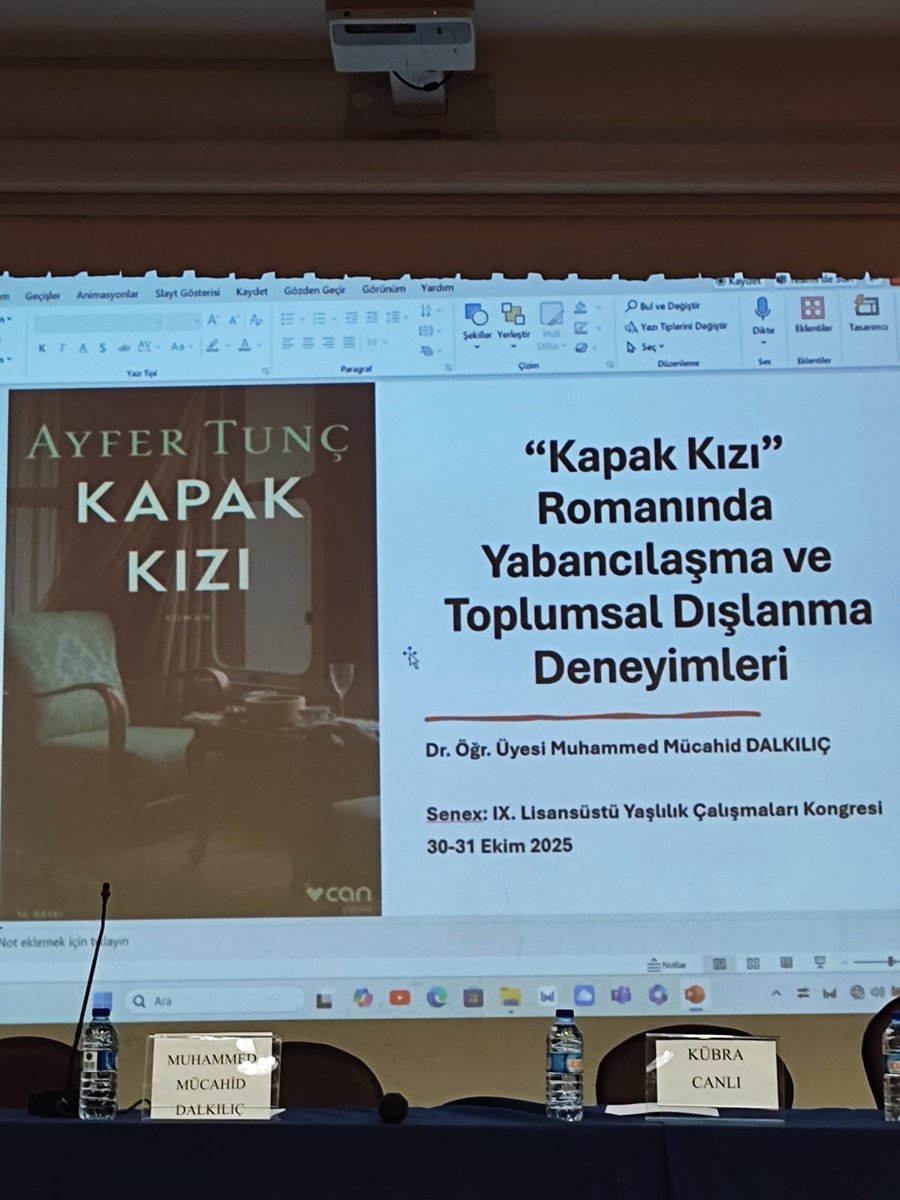 Senex IX. Lisansüstü Yaşlılık Çalışmaları Kongresi’nde “Kapak Kızı” Romanında Yabancılaşma ve Toplumsal Dışlanma Deneyimleri başlıklı çalışmamı sundum. Kongrenin düzenlenmesinde emeği geçen herkese teşekkür ederim. Harika bir deneyim oldu. <a href="/SenexDernek/">Senex: Yaşlanma Çalışmaları Derneği</a> <a href="/SenexKongre/">Senex: Lisansüstü Yaşlılık Çalışmaları Kongresi</a> <a href="/OzgurArun/">Özgür Arun</a>