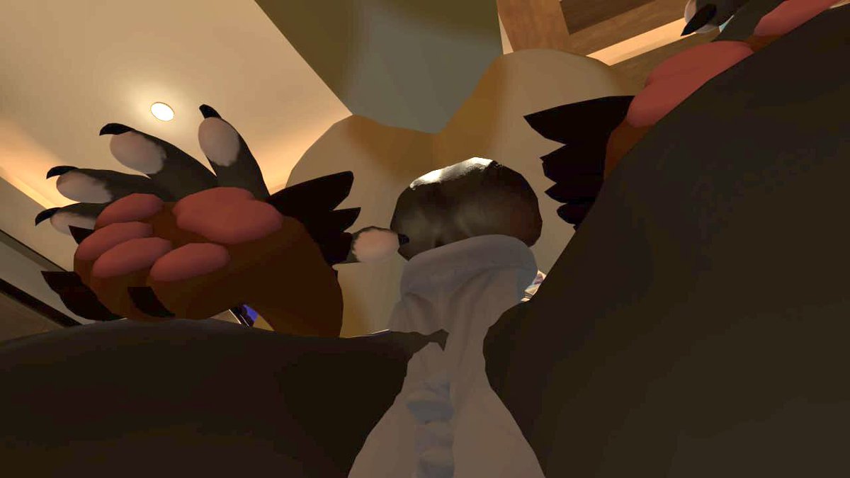 Was spending time with this sexy kitty friend last night on VR, gave her two deserved loads~ 😘