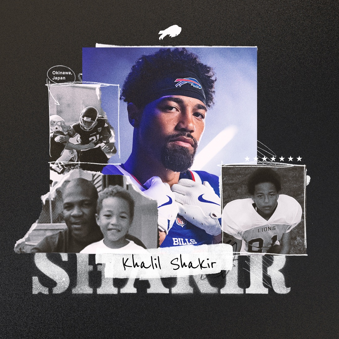 BuffaloBills's tweet photo. "He always leads by example — that's something he learned from his dad. He just knows what to do and always treats everyone right."

Coached by Marines, Khalil Shakir leads with discipline, dedication and a heart for others: https://t.co/sin0YDqihQ https://t.co/dBFxhkm1ty