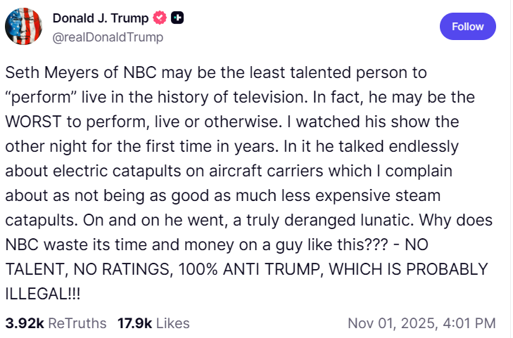 TonyForLP's tweet image. Look, Donnie: being anti-you isn&apos;t illegal and you know it.  

These unhinged rants make more people see you are not fit to serve.
