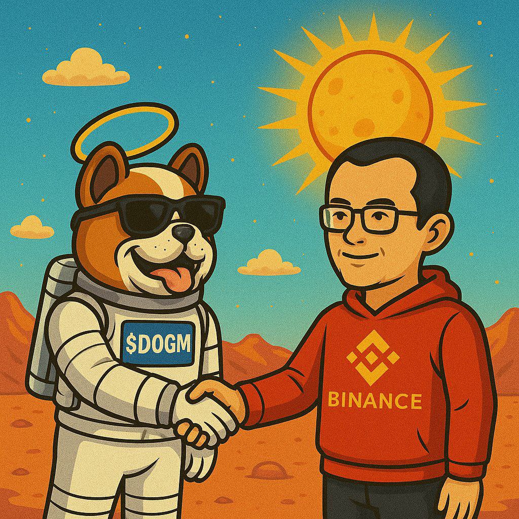 web3vision1's tweet image. 🚫 No VC. 
🚫 No private sale. 
🍀BUY NOW $DOGM on @tokenfi 
#BSC #memecoin #FLOKI #market #solana