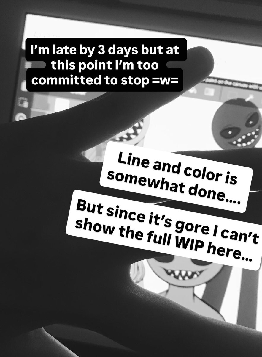 KatKitCat's tweet image. Take a wild guess what RHG I’ve been drawing for Halloween…