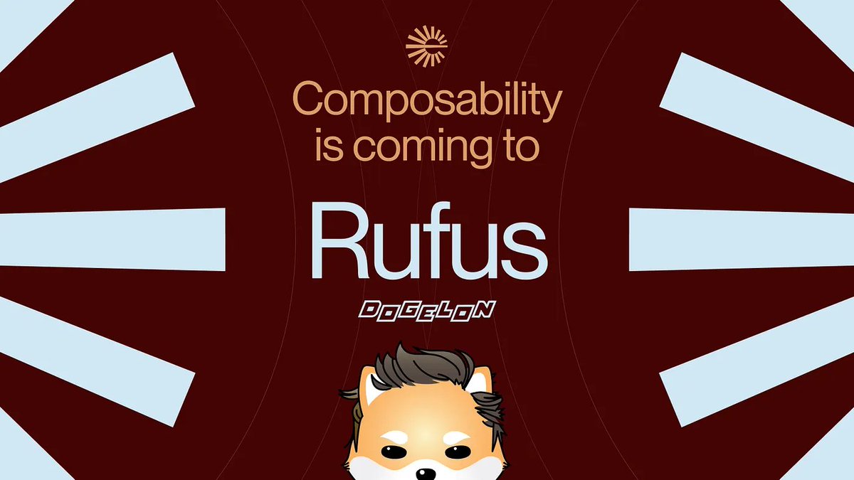 Rufus, the Orbit chain behind Dogelon’s AI metaverse, is now plugged into Espresso.

Fast, secure finality from HotShot means Rufus can scale without sacrificing trust, and crosschain composability becomes a built-in feature, not an afterthought.

As creators build worlds on