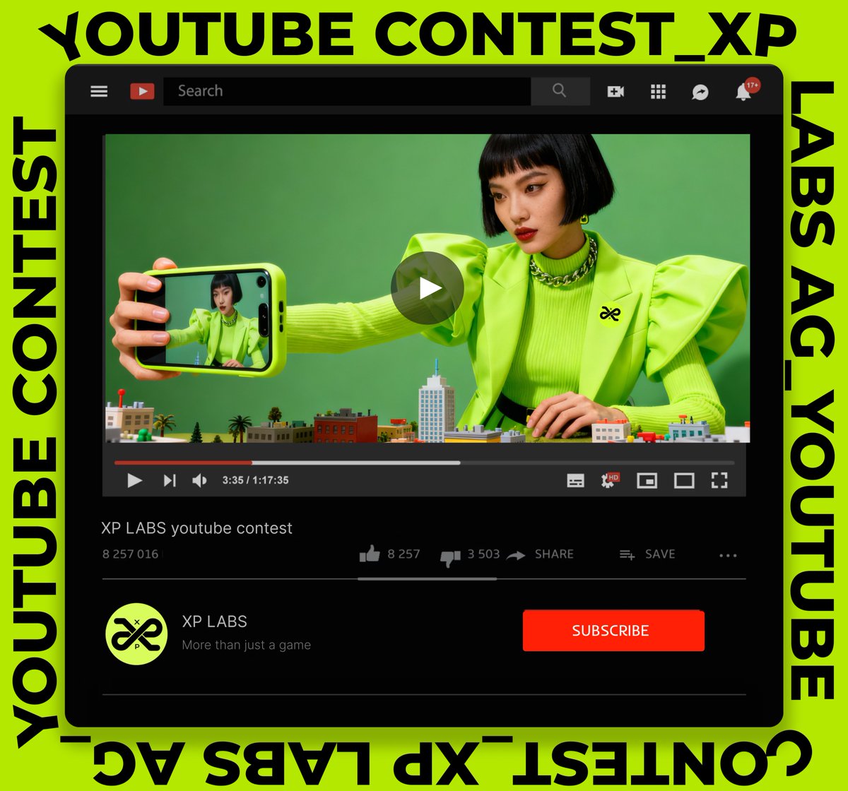 xplabsch's tweet image. 🔥 YouTube Contest is ON! 🔥
Drop your Shorts straight on YouTube — make them wild, creative, and all about the $XP listing hype!

1️⃣ Use hashtags #xplabs #xp
2️⃣ Post as many as you want
3️⃣ Drop your video links in the comments
4️⃣ Repost this post!

💰 5 winners share $10,000 in…