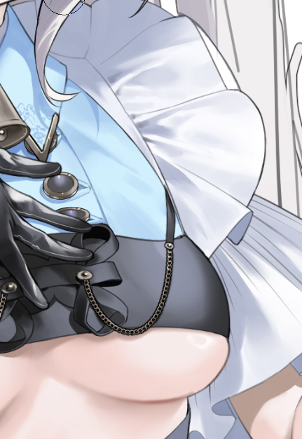 フリルの塗り　いい感じ！