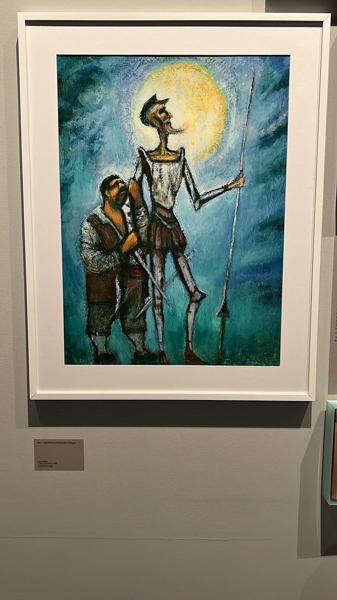 Magnifique expo #OrsonWelles à la <a href="/cinemathequefr/">La Cinémathèque</a>. Le mauvais cinéphile que je suis à des grosses lacunes…. Je n’ai jamais vu son #Donquichotte.