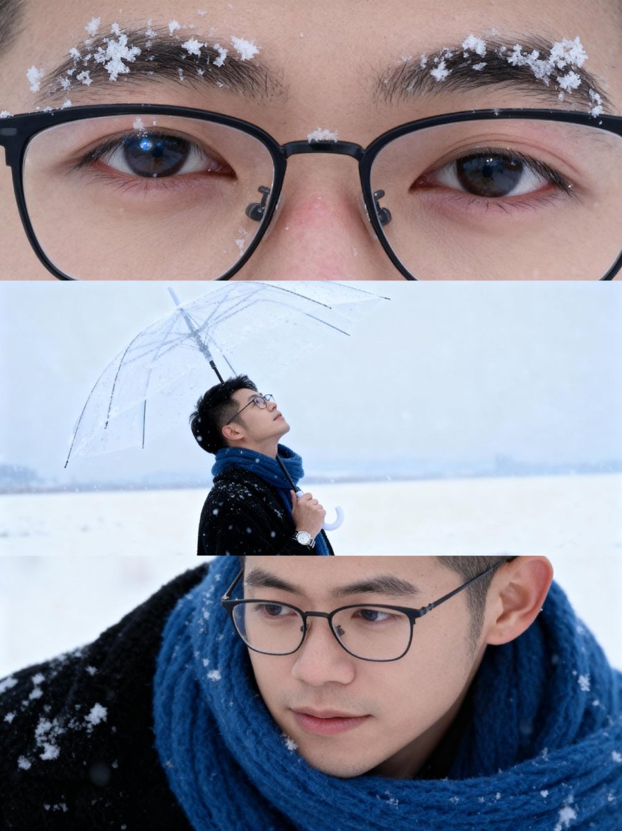 AI厲害的地方是可以把中年大叔變成小奶狗
不是人壞掉，就是AI壞掉了

因為完全不像，索性就初次露出🤣