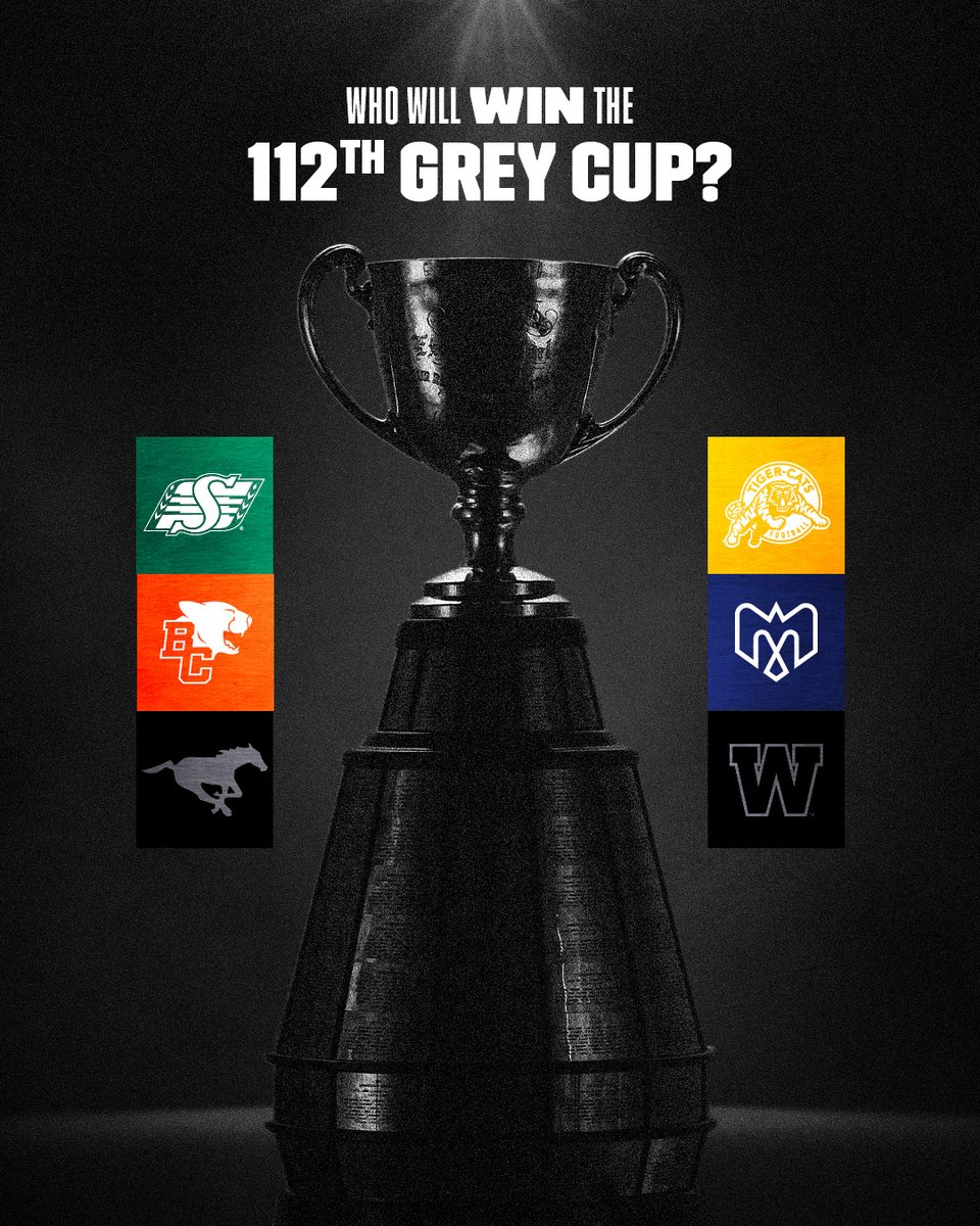 Only four teams remain in the hunt for the #GreyCup! 👀

#GCPlayoffs
