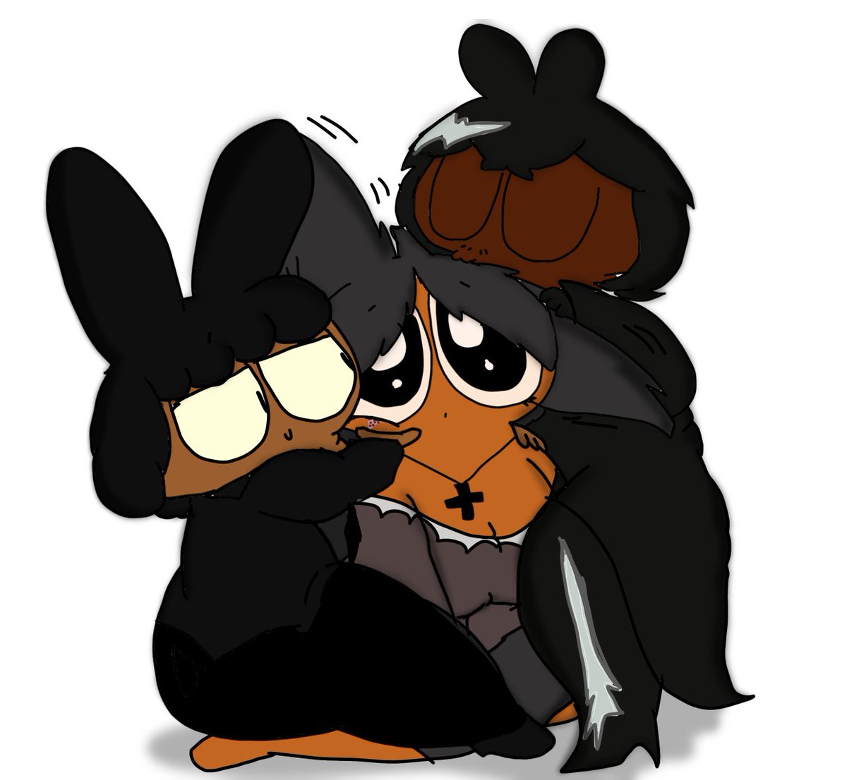Pikachaner's tweet photo. #yumesona #yume #theimp #imp #sundaypants
b unnues (the bob kissing rockie is by @CoconutFredsBf) https://t.co/UZpNsNbTTE