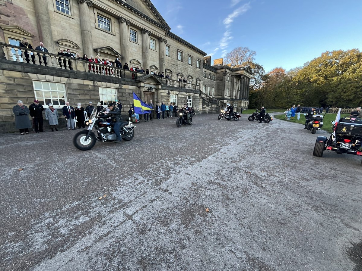Poignant Festival of Remembrance at Nostell Priory, with <a href="/WakefieldMayor/">Mayor of Wakefield</a> including March Past and Parade of Veterans and Cadets, and Service at Wragby Church. Excellent sermon by Right Revd Malcolm Chamberlain, Bishop of Wakefield.