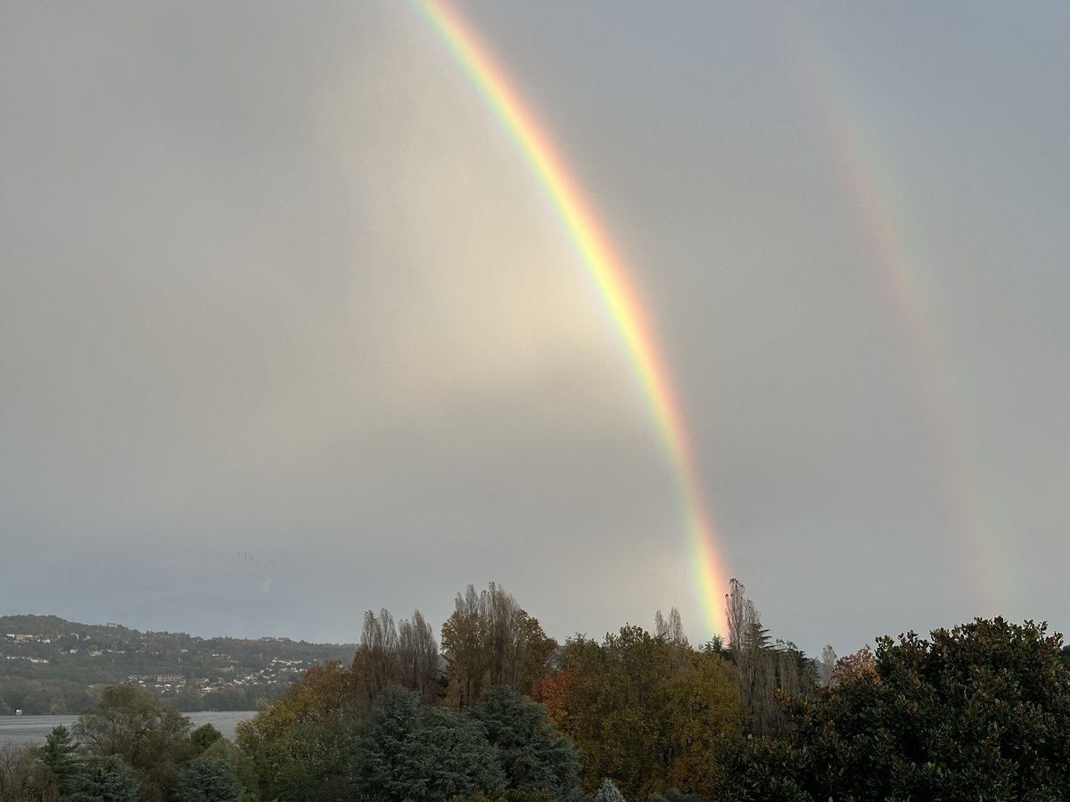 Somewhere over the rainbow…