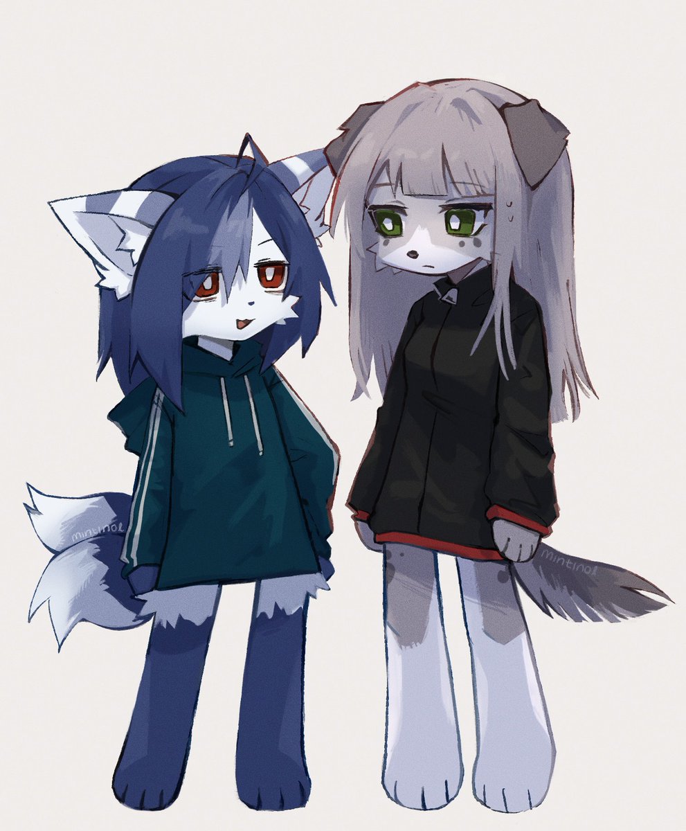 i realized that i have like no dog OCs so im trying to create a new pal who puts up with Nix’s shit (more to come if ppl want?)