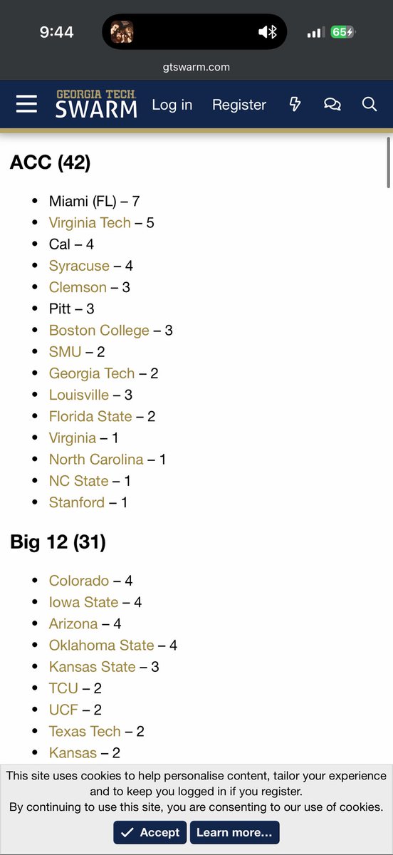 francoants's tweet photo. @htownsportsnow @secnumbersguy To make ur life easier. This is a good year for the big 12 too https://t.co/UmPuGZyYtI