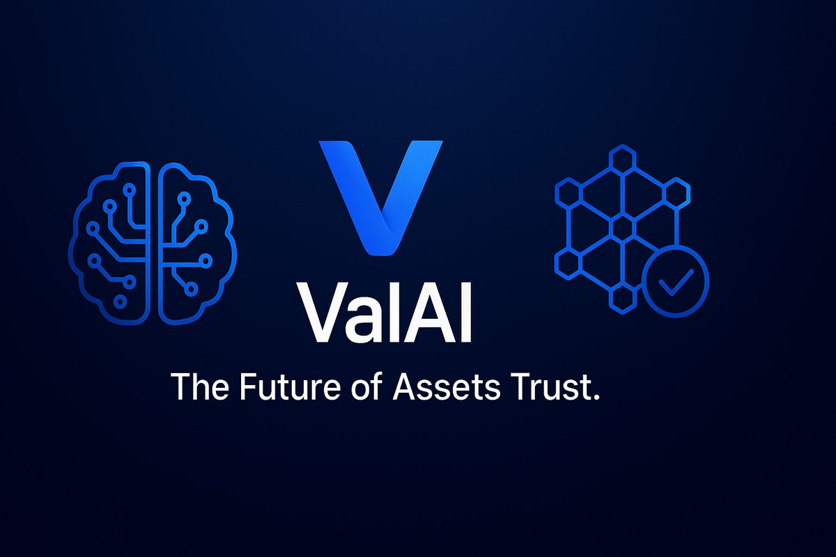 ValAI_RAW's tweet image. Introducing ValAI.

A hybrid verification platform redefining trust for tokenized real-world assets.

We combine AI intelligence, expert human inspection, and blockchain certification to deliver transparent, verifiable proof of asset value.

#ValAI #Web3 #Tokenization #RWA  #AI