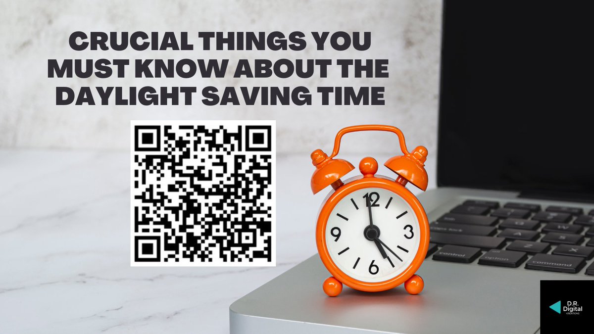 Daylight Saving Time starts today. The question is... is it good for us? Listen to the eye-opening truths about DST by clicking the QR code. You'll be glad that you did. 🙏 #daylightsavingtime #dst #daylightsavingstime #TruthMatters #Truth #truthseeker #share #free