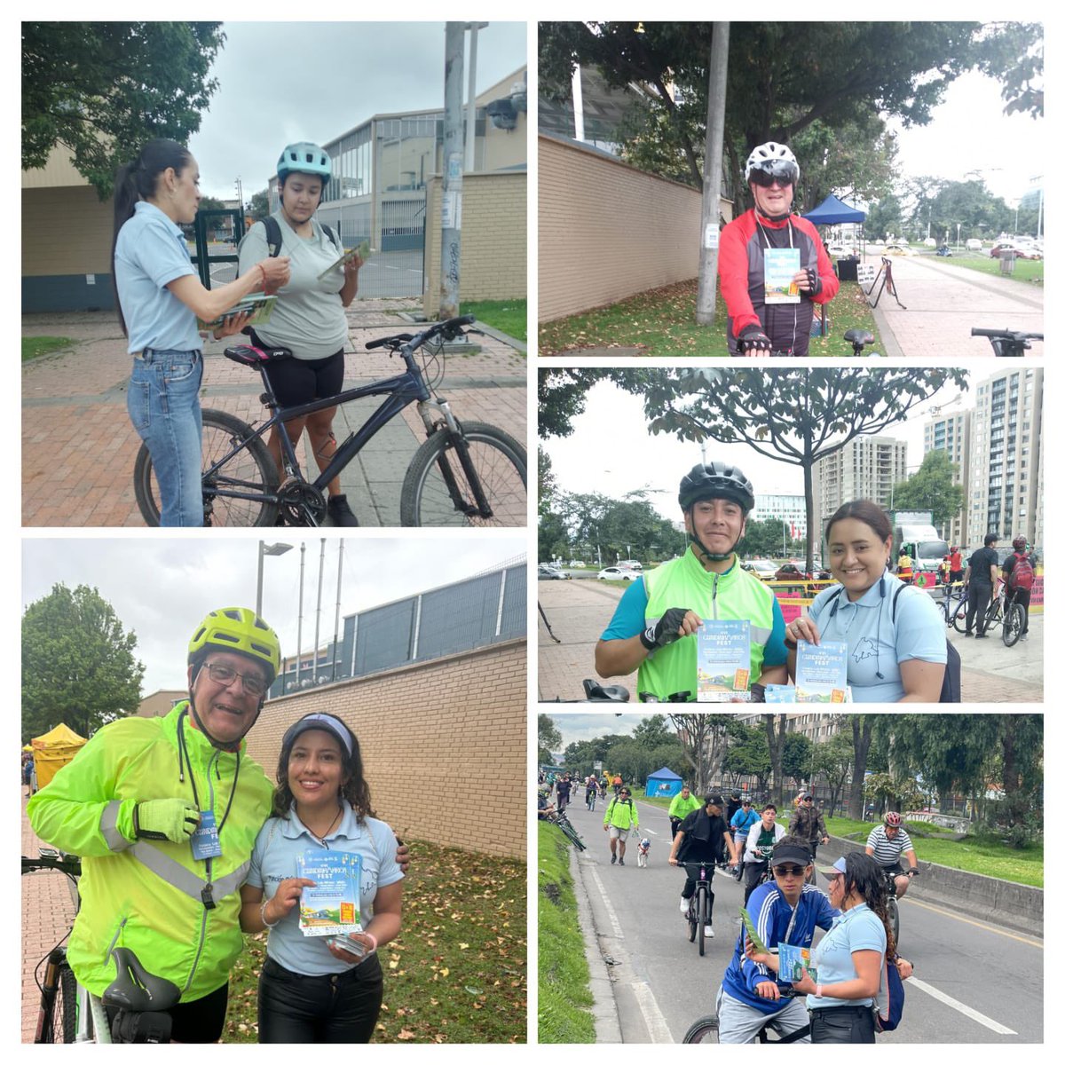 SecFPublicaCund's tweet photo. Desde la ciclovía de la Calle 26 con Av. Boyacá seguimos contagiando a Bogotá con el espíritu del #CundinamarcaFest 🎉

¡Cada vez estamos más cerca de vivir lo mejor de nuestro departamento y Bogotá será parte de esto!

@JorgeEmilioRey https://t.co/btCVY1UB6m