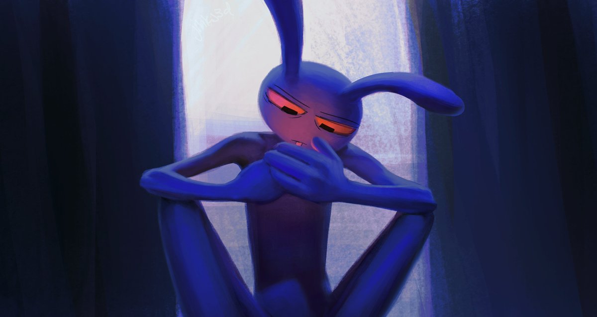 jinks3d's tweet image. #that purple bunny i fucking Hate