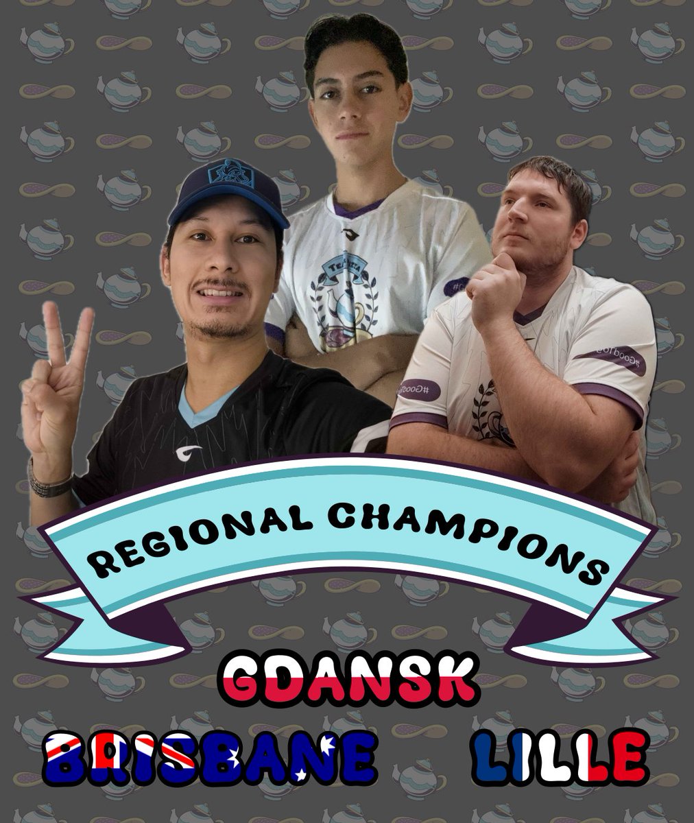 What an extraordinary seven days 🇫🇷 🇦🇺 🇵🇱

Back-to-back-to-back Regional Champions! No further words needed for how proud we are of these three - we’ll just leave this here 👑 

#PlayPokemon