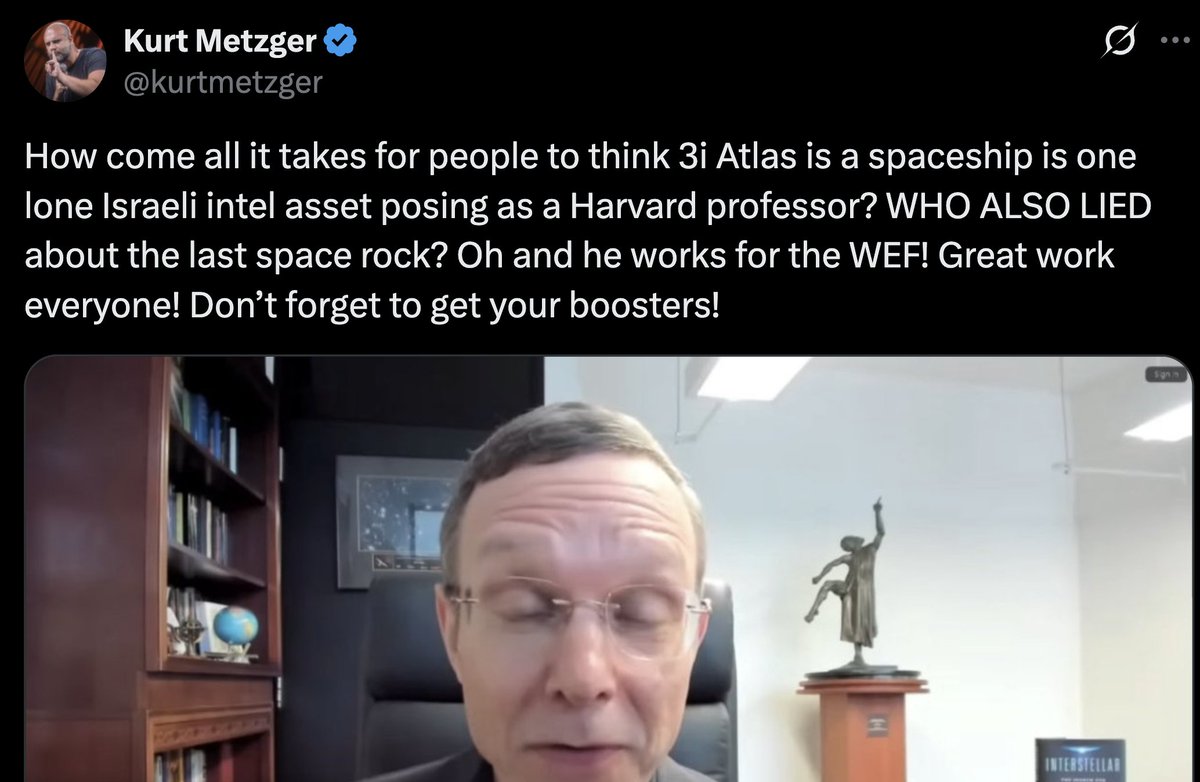 TheProjectUnity's tweet image. Kurt Metzger is better at Ufology than most Ufologists.