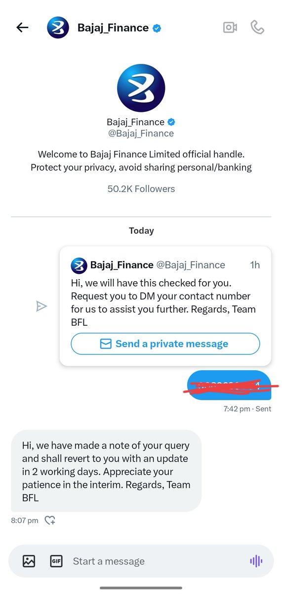 feddyk92's tweet image. They can make wait us for 2 day but when our turn comes they give us overdue, I make the payment today itself @Bajaj_Finance @sanjivrbajaj  why to wait the customer stop doing the fraud #fraud #PoorService making the common people fool by their service #chorcompany