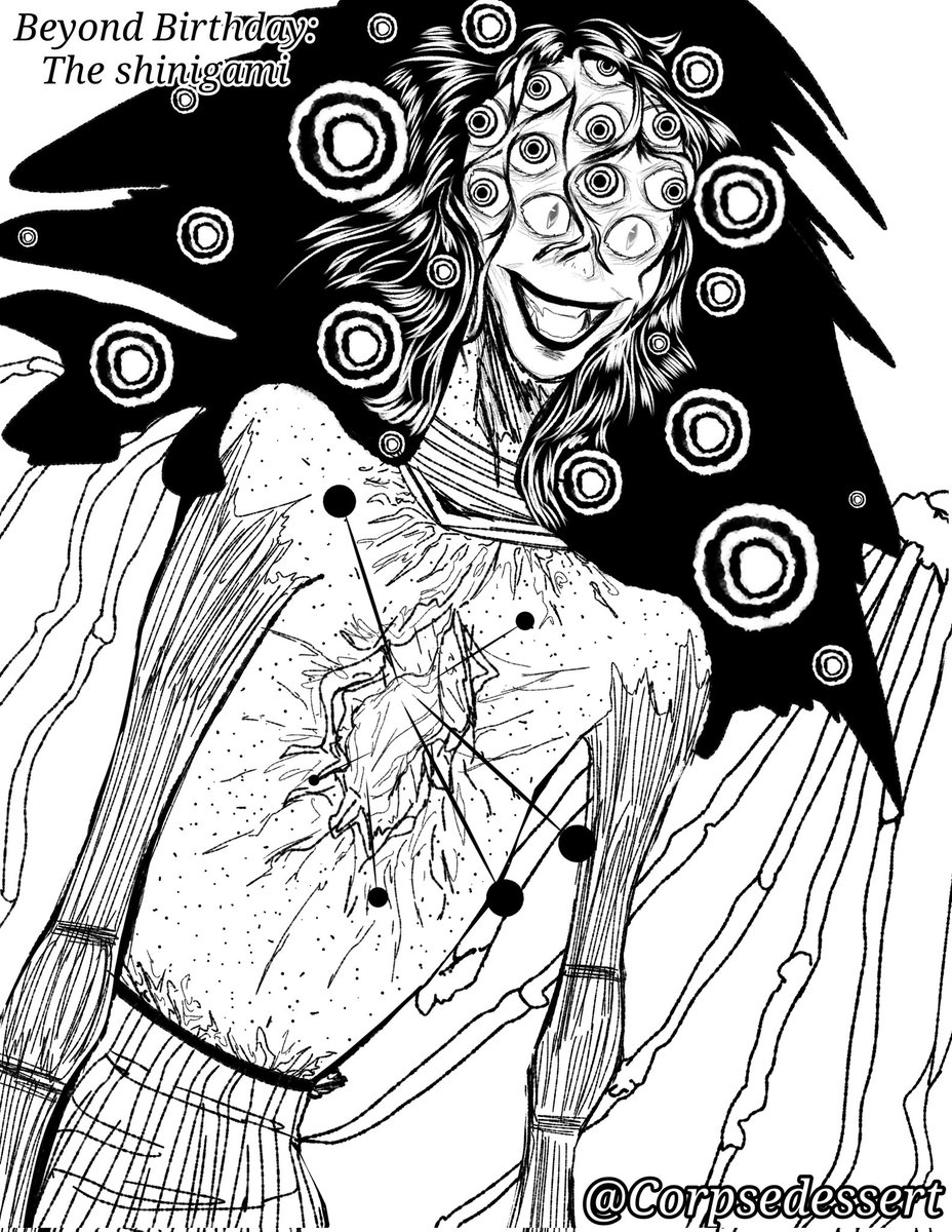 CORPSEDESSERT's tweet photo. Monster fucker in an AU #deathnote #shinigami #beyondbirthday #lovewilde #juno #bbxlove #beyondlove (reincarnated) #near #wammyhouse #labb #labbmc #ttomk https://t.co/UI4QBdkJhN