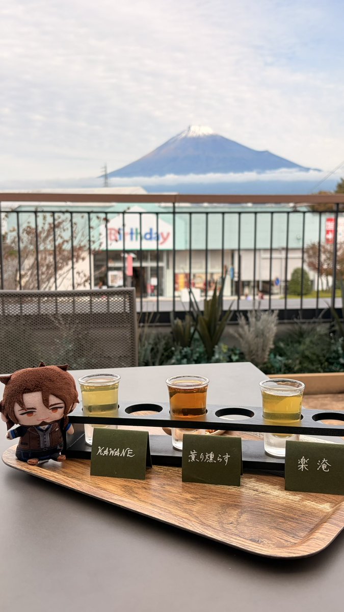 昨日さわやか食べた
とても美味しいお肉でした🍖
今日富士山見ながら
お茶の飲み比べした🍵
充実した旅であった。

地元福岡から約5時間、やや遠い🚅
楽しかった✌︎