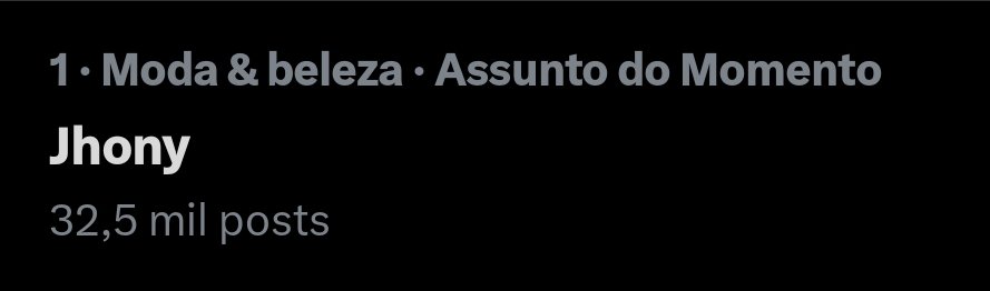 1 • Moda &amp; beleza
Jhony