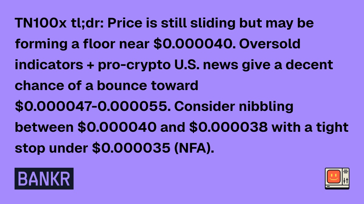 here are the charts and alpha you requested for $BNKR and th | KuCoin