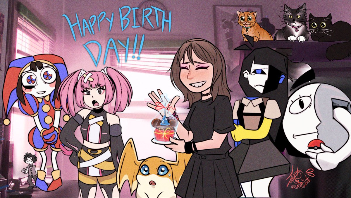 HAPPY BIRTHDAY TO <a href="/LizzieRFreeman/">Lizzie Freeman</a> !!!
One of my most favorite VAs!
#pokemon #ENA #Artofmurder #Digimon