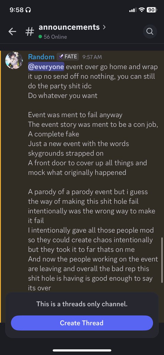 wolfthatgotagun's tweet photo. ((annddd event was shot dead))
#skygrounds3 #restinpiss https://t.co/7U8baUFt51