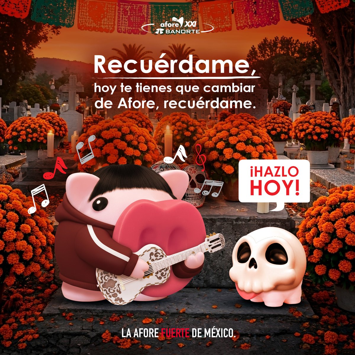 🎶 Recuérdame… que al cambiarte a Afore XXI Banorte, tu retiro tendrá más seguridad y fuerza. 💼✨

El hábito de ahorrar transforma tu futuro en una costumbre poderosa.

💬 Comenta para dar el paso.

🔗 Da clic aquí: bit.ly/47e1Y7C

#AforeXXIBanorte #CambiateYA #Afore