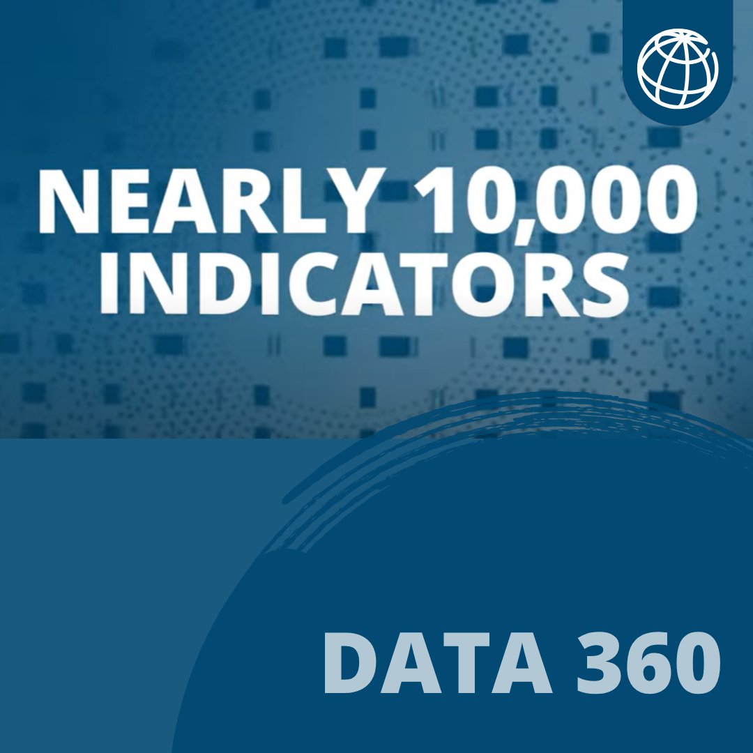 WBG_IDA's tweet image. From jobs to universal health coverage, data drives progress. 📊📈

Read @AxelVT_WB &amp;amp; @IndermitGill blog to learn how #Data360 puts up to 300 million data points to work for smarter policy and investment decisions: wrld.bg/KnVo50X7UJx
