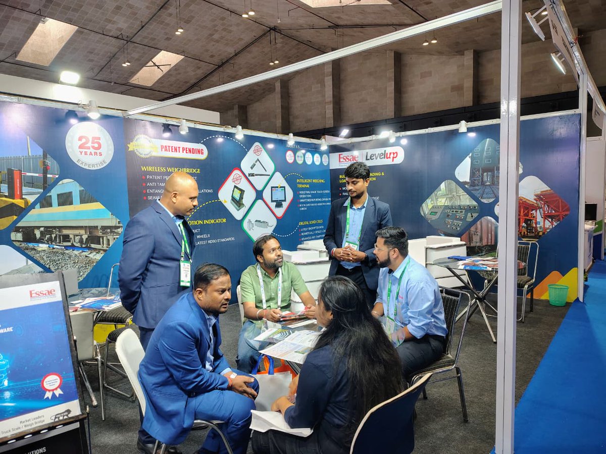EssaeDigiIndia's tweet image. ⚖️ Day 4 @ IMME 2025! ⛏️
Thank you for exploring our weighing solutions for mining &amp;amp; heavy industries. Your support fuels our innovation!
🌐 essaedig.com

#IMME2025 #EssaeDigitronics