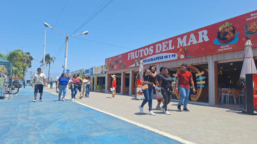 Playa El Murciélago y megaparque, los principales atractivos de visitas en Manta por el feriado ow.ly/2UiX50XlsIL