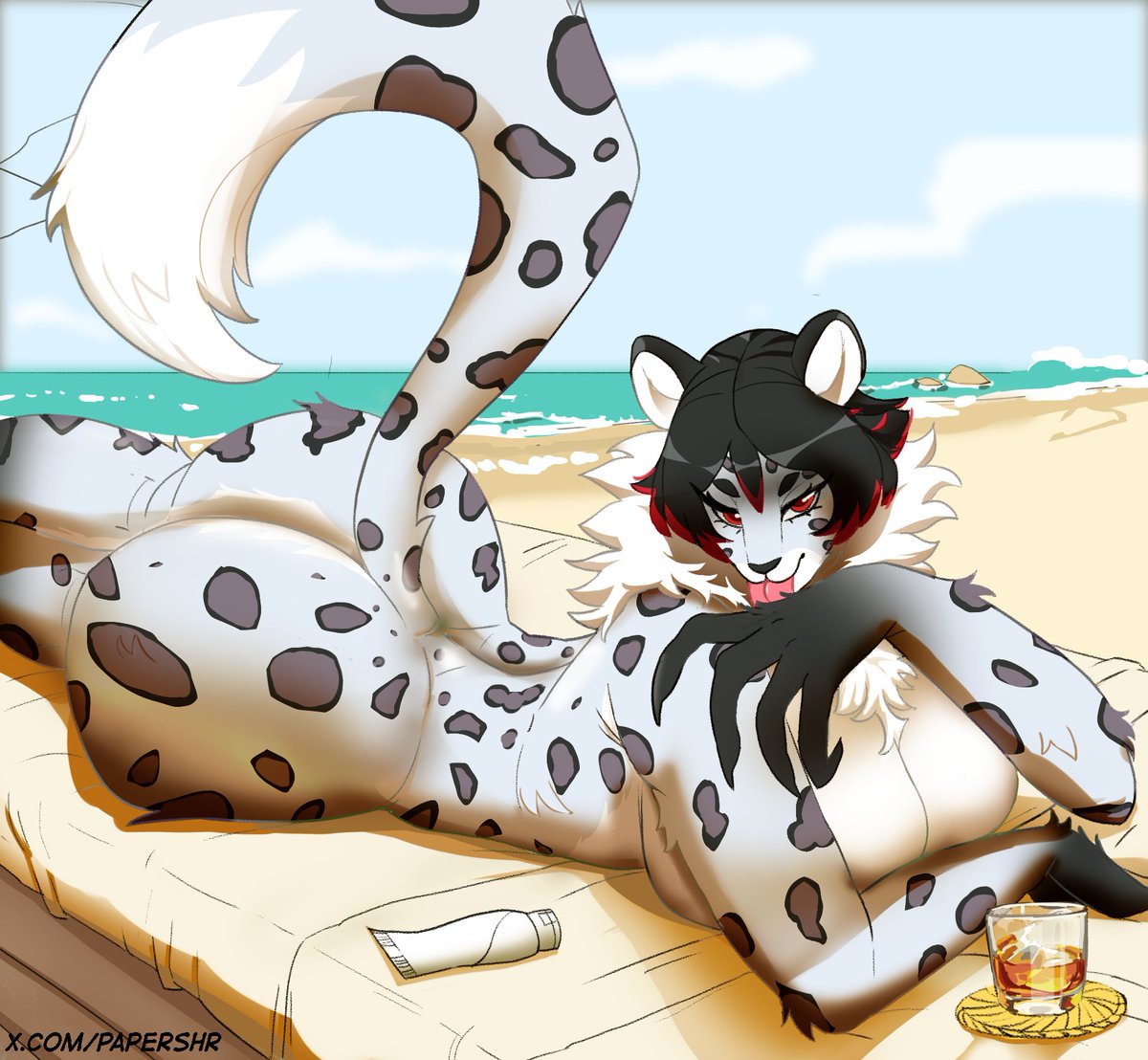 Wanna join for a shot or two? 🥃💋(Commission)