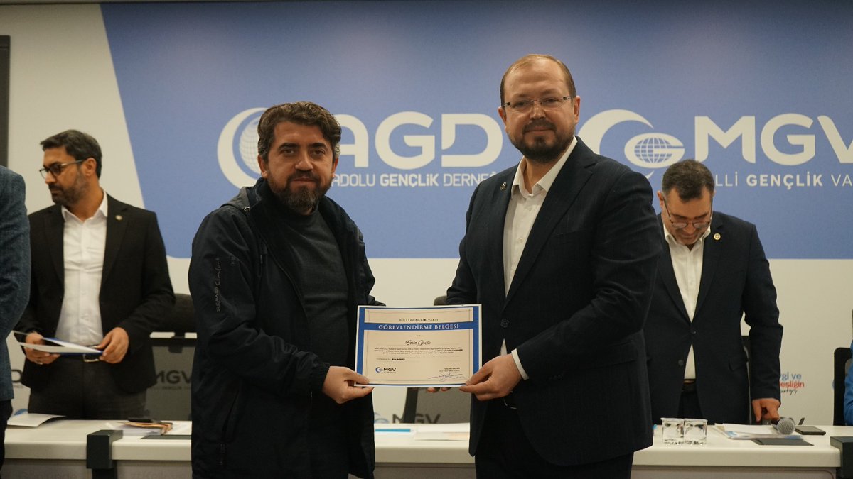 agdbalikesir's tweet image. Milli Gençlik vakfı Balıkesir İl Temsilciliğine  atanan Ersin Güçlü başkanımızı tebrik ediyor, hayırlı çalışmalarda başarılar diliyoruz.