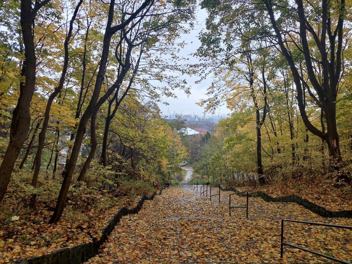 Spacer po Gdańsku. Ciekawe  kto wie z jakiego miejsca zrobiono zdjęcie.
