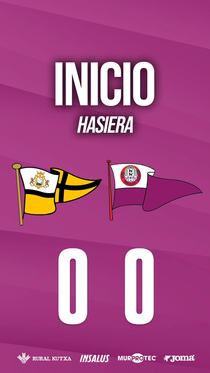 HASIERA!

0' <a href="/clubportugalete/">Club Portugalete</a> 0-0 Santurtzi

#cdsanturtzike #santurtziliga #goazenmoreak