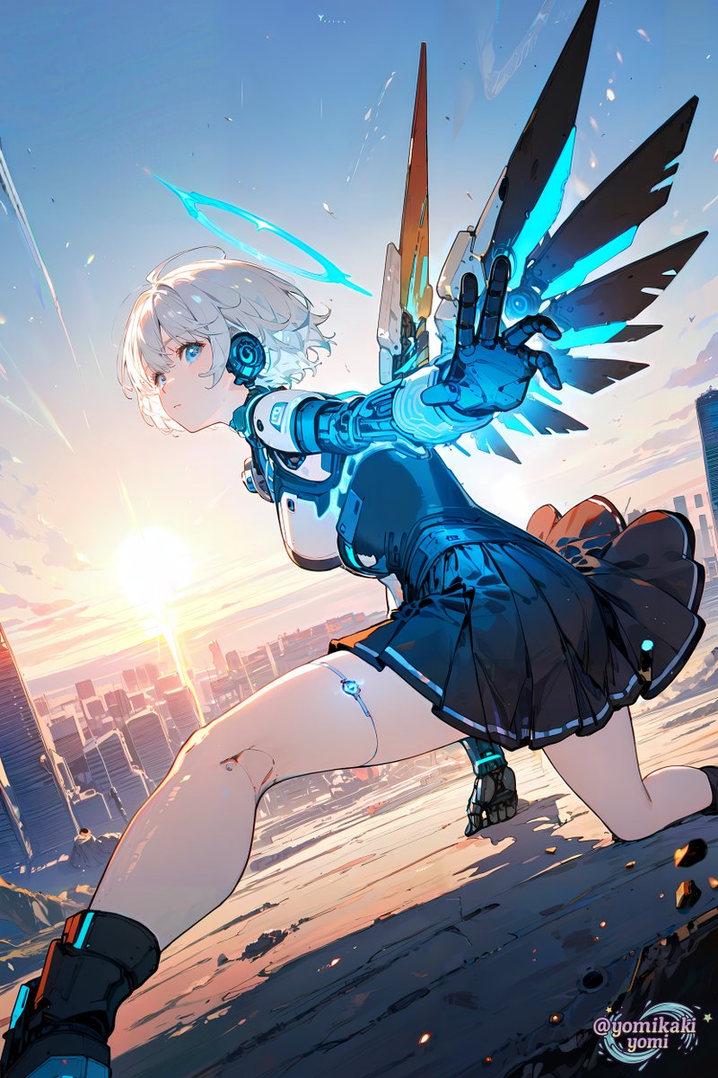 破壊の天使
テーマ「天使」
ネタが尽きてる・・・ 
#Aipictors #AIイラスト #AIart