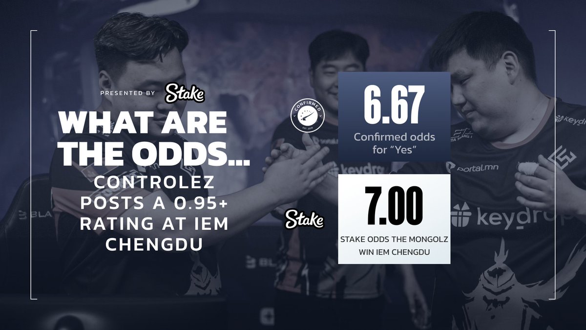 HLTVconfirmed's tweet image. controlez is averaging just 0.99 rating domestically - will he be able to keep his head above water against elite teams? 😅

Bet on the winner of IEM Chengdu on @Stake: stake.com/sports/outrigh…