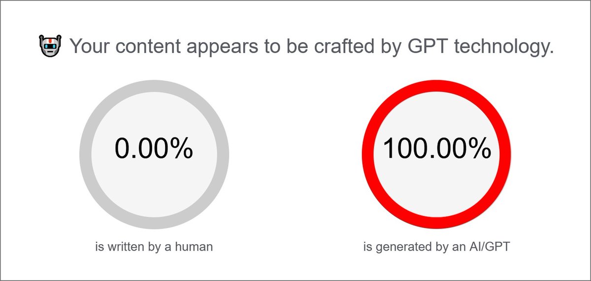 nicocost33's tweet image. I proved AI detectors flag Shakespeare &amp;amp; MLK as AI. The system is broken, and the false-positive epidemic is a direct threat to writers. Here is the evidence.
medium.com/@nicocost33/my…
#AIDetection #FalsePositive #Writing