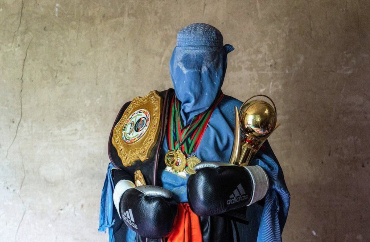 jsky_crypto's tweet image. How looks woman’s sport in Afghanistan