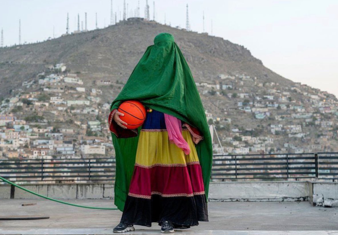 jsky_crypto's tweet image. How looks woman’s sport in Afghanistan