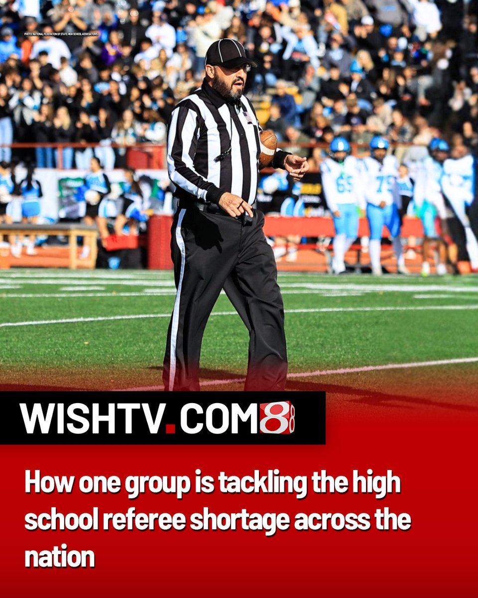 Winter sports are starting, but the games can't happen without officials to make the calls.

Dana Pappas with the National Federation of State High School Associations joined News 8 to share how they are helping fill the gaps. 

🔗tinyurl.com/4n5hnymz