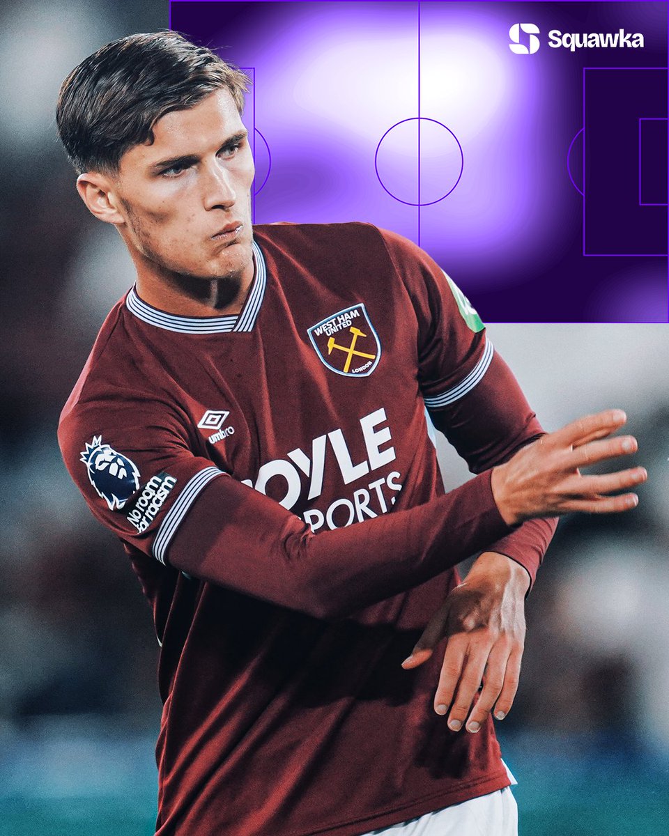 Squawka's tweet image. Freddie Potts was excellent on his first Premier League start. 👏

His game by numbers vs. Newcastle:

33/39 passes completed 
7 duels contested 
6 clearances
5 duels won 
4 tackles 
4 crosses 
4 final third entries 
2 chances created 

One of their own. ⚒️