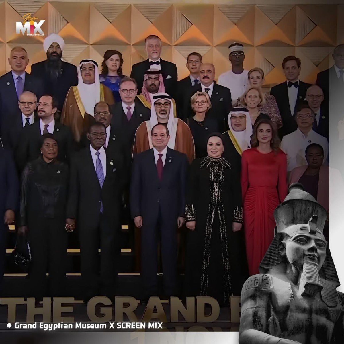 𝐂é𝐫é𝐦𝐨𝐧𝐢𝐞 𝐝’𝐢𝐧𝐚𝐮𝐠𝐮𝐫𝐚𝐭𝐢𝐨𝐧 𝐝𝐮 𝐆𝐫𝐚𝐧𝐝 𝐌𝐮𝐬é𝐞 É𝐠𝐲𝐩𝐭𝐢𝐞𝐧

C’est avec une grande fierté que nous avons pris part, au nom du Maréchal Mahamat Idriss Deby Itno <a href="/marechalmidi/">Mahamat Idriss Deby Itno</a> , Président de la République, Chef de l’État, à la cérémonie d’inauguration du