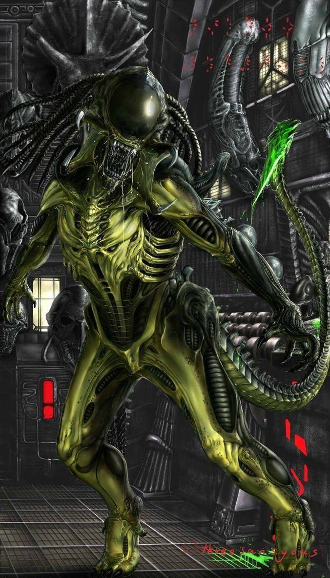 Predalien by Cellbuzer 

I will always say Predlien, it just rolls off the tongue.

Try it