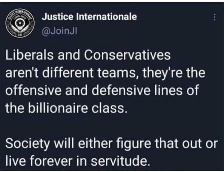 Voting on ballot initiatives &amp; ONLY 3rd party/Ind candidates NOT funded by corporate, PACs, or lobbyist money from the top to bottom of the ballot is NEVER a wasted vote.

It’s us repeatedly voting for Dems/GOP to sell us out for the benefit of their big money donors, that is.