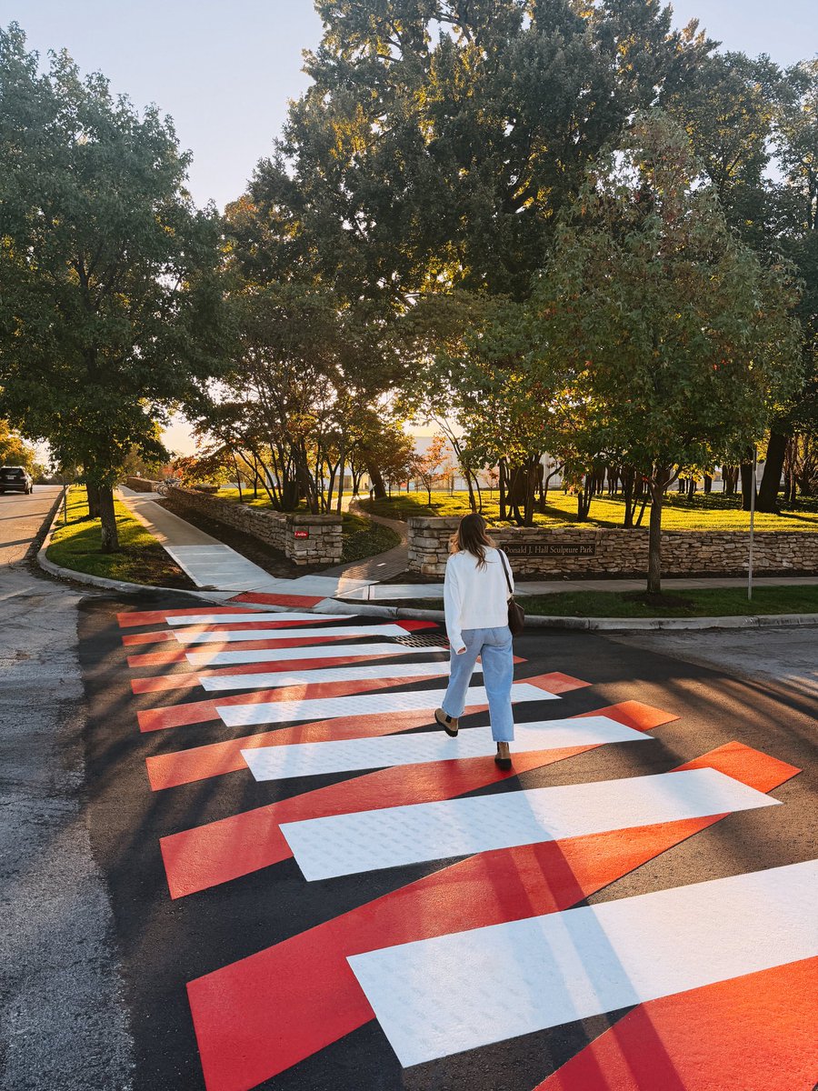 TadCarpenter's tweet image. Today is the grand opening of The Arterie. A really fun new path connecting the three major art institutions in Kansas City. Excited for everyone to meet it today 1-3pm at starting @KemperMuseum.